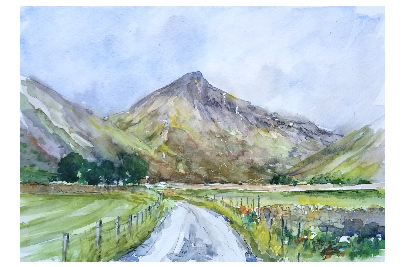 Great Gable from Wasdale